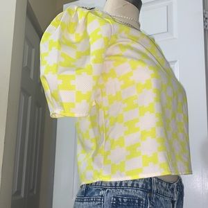 Neon Yellow Top